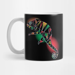 Polygonal lizard Mug